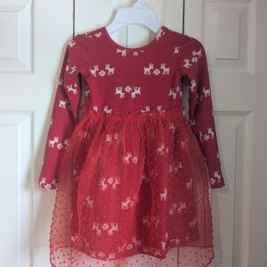 Hanna Andersson Reindeer Print Dress